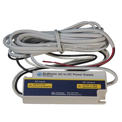 Power Supply, RM Series, Switching, 20W, 12VDC