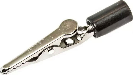 Alligator Clip - 5 Amp with Black Insulator; For use with SKU 0955
