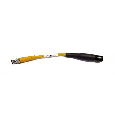 Converter,  MX survey accessory to Allegro QX,  male-to-male,  3 Pin mini-XLR to 3 Pin M8