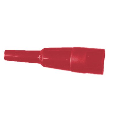 SKU3565; Vinyl Clip Insulator Red for use with SKU 0945 25 amp test clip